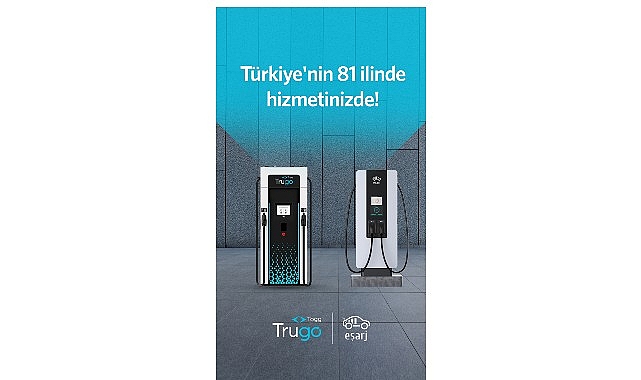 Eşarj ve Trugo roaming iş birliği 81 ilde hizmette
