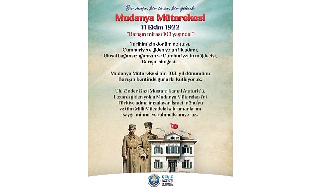 Barışın Başkenti Mudanya, 103. Yıl Coşkusuna Hazır