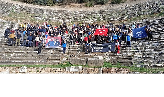 Başkan Çerçioğlu, Ata’ya Saygı Doğa Yürüyüşü Etkinliği Düzenledi
