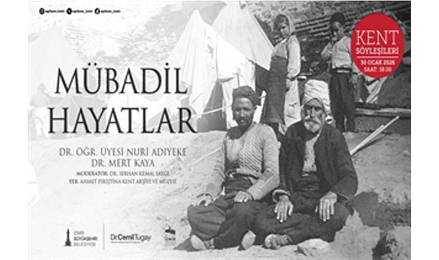 APİKAM’da Kent Söyleşileri “Mübadil Hayatlar” ile devam ediyor