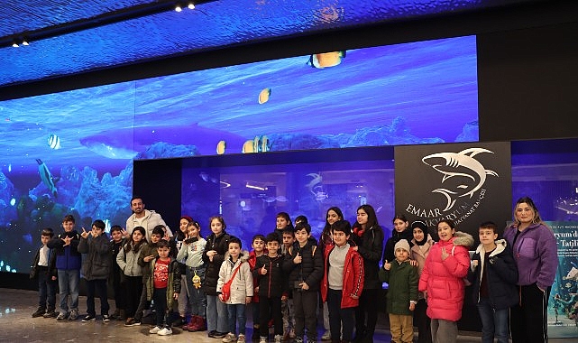 Maltepeli çocuklar yarıyıl tatilinde su altı dünyasını keşfetti