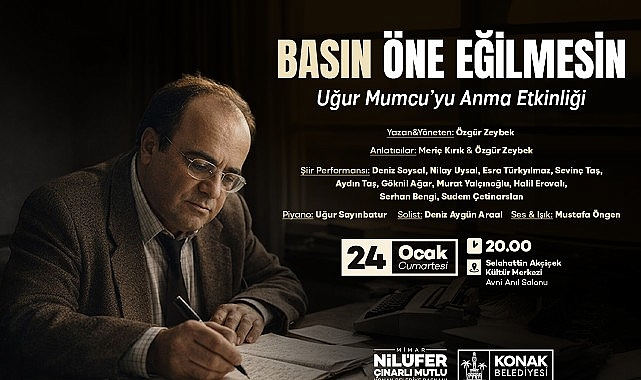 Uğur Mumcu Konak’ta anılacak