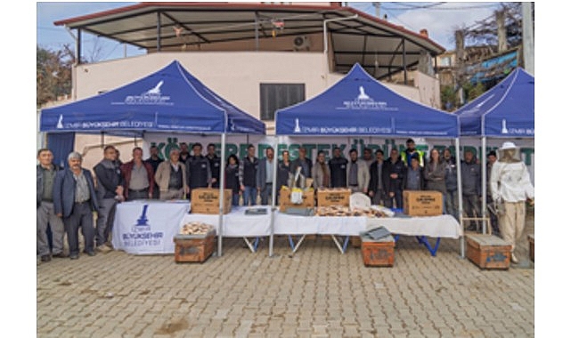 Yangın ve selden etkilenen üreticilere tam teşekküllü arıcılık paketi desteği