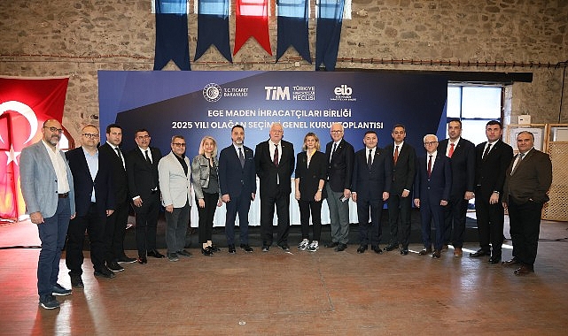 Ege Maden İhracatçıları Birliği’nde yeni dönem start aldı