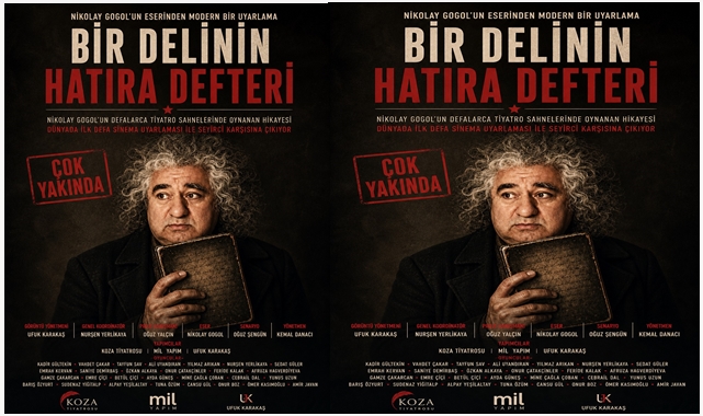 “Bir Delinin Hatıra Defteri” sinema uyarlaması için çekimler başlıyor