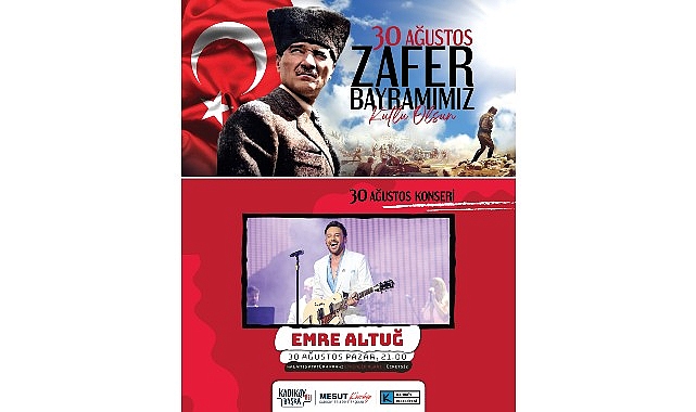 Kadıköy’de 30 Ağustos Zafer Bayramı coşkusu
