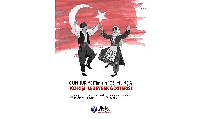 Didim Belediyesi’nden Cumhuriyet’in 103. Yılına Özel Zeybek Gösterisi