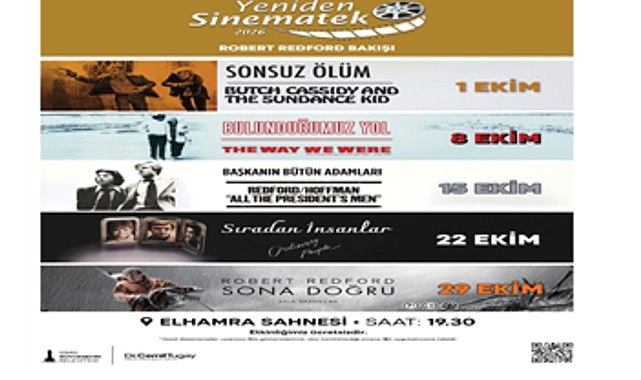 Yeniden Sinematek’te yeni sezon “Robert Redford Bakışı” ile başlıyor