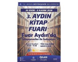 3. Aydın Kitap Fuarı, Fuar Aydın’da Başlıyor