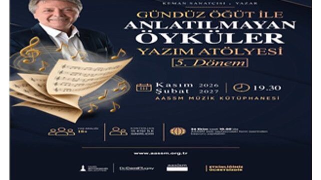 “Anlatılmayan Öyküler” Atölyesi’nin 5. dönemi başlıyor