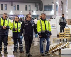 Balık halinde ilk ayda işlem hacmi 9 bin tonu aştı