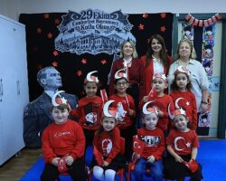Cumhuriyet coşkusu Konaklı miniklerin kalbinde yankılandı