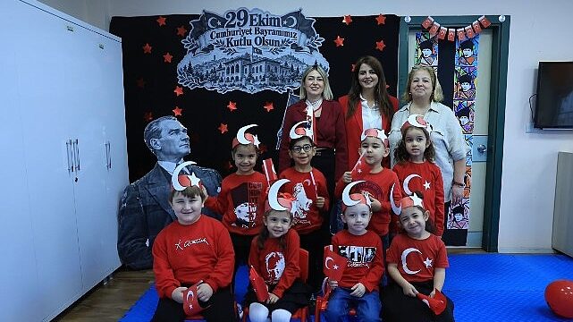 Cumhuriyet coşkusu Konaklı miniklerin kalbinde yankılandı