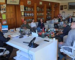 Fethiye Belediyesi heyetinden Kemer Belediyesi Kültür Evi’ne ziyaret
