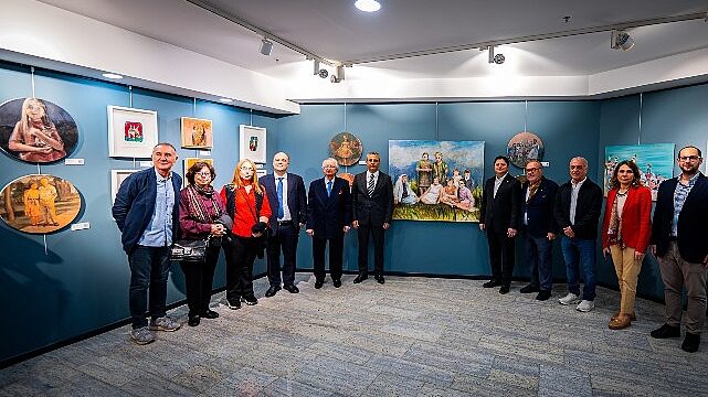 KAÇUV’un “12 Renk, Binlerce Umut” sergisi sanatseverlerle buluştu