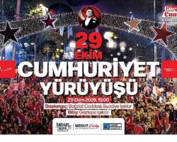 Kadıköy’de Büyük Cumhuriyet Yürüyüşü