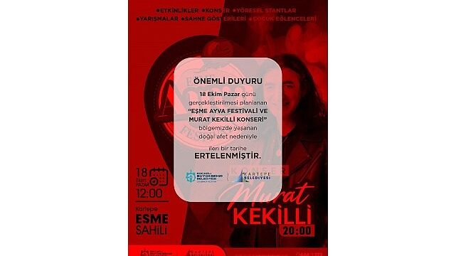 Kartepe Ayva Festivali Ertelendi