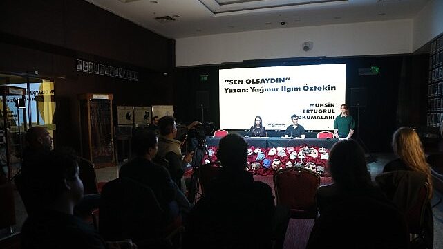 Muhsin Ertuğrul Okumalarının son konuğu Yağmur Ilgım Öztekin’in “Sen Olsaydın” oyunu oldu