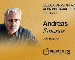 Uluslararası Uzun Metraj Jüri Başkanı Andreas Sinanos
